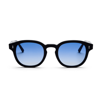 BILLE Black Gradient Blue Sunglasses by Messy Weekend