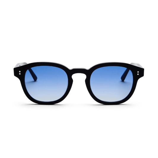 BILLE Black Gradient Blue Sunglasses by Messy Weekend