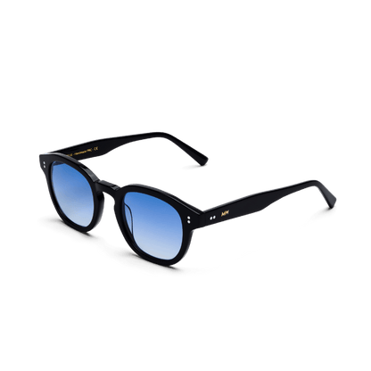 BILLE Black Gradient Blue Sunglasses by Messy Weekend
