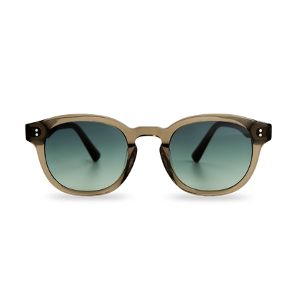 BILLE Green Bottle Sunglasses by Messy Weekend