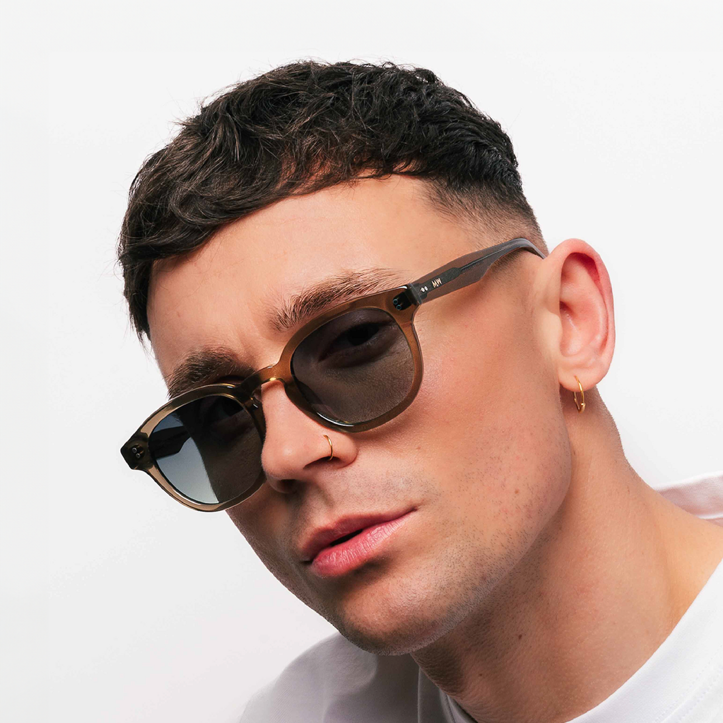 BILLE Green Bottle Sunglasses by Messy Weekend