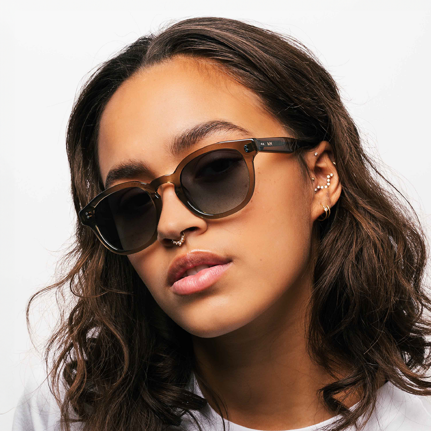 BILLE Green Bottle Sunglasses by Messy Weekend