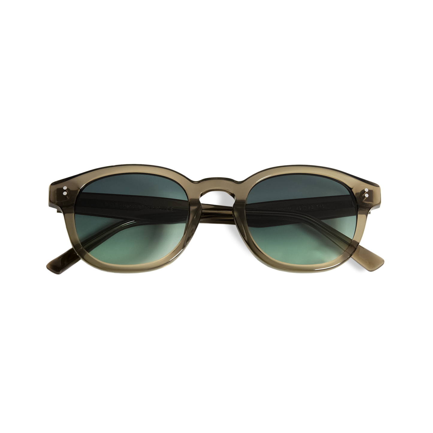 BILLE Green Bottle Sunglasses by Messy Weekend