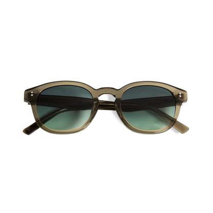 BILLE Green Bottle Sunglasses by Messy Weekend