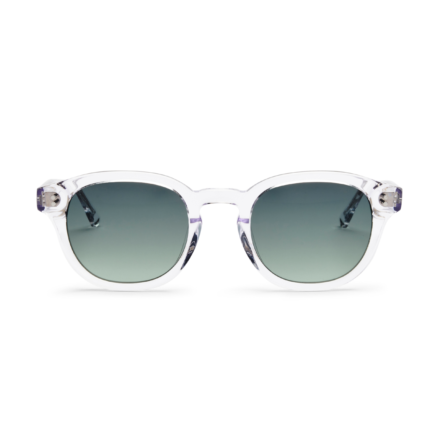 BILLE Crystal Green Sunglasses by Messy Weekend