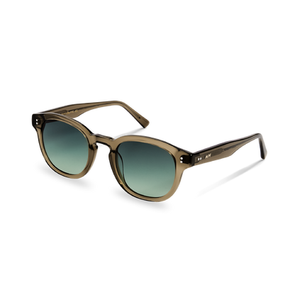 BILLE Green Bottle Sunglasses by Messy Weekend