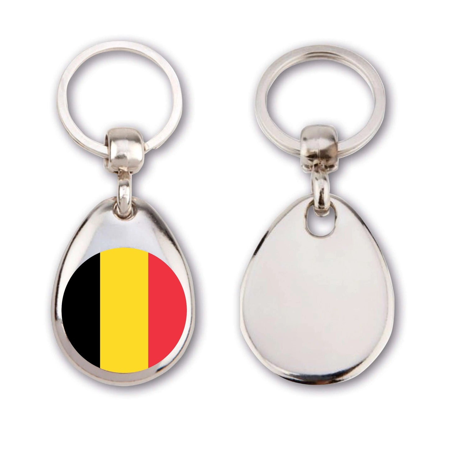 Country Flags from around the World Key Ring