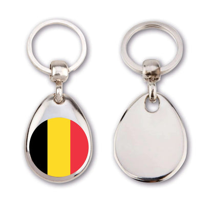 Country Flags from around the World Key Ring