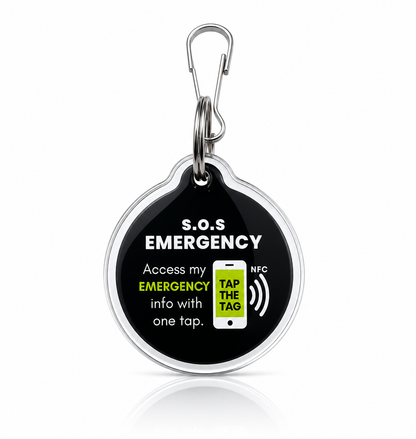 SOS Emergency Tag | NFC Keyring