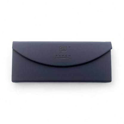 Foldable Sunglasses Case in Blue by PUNCH