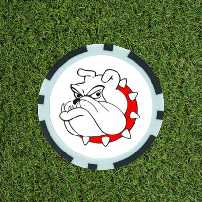 British Bulldog Poker Chip
