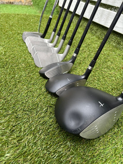 Inesis 100 Golf Set with Matching Woods, Cleveland 56° Wedge & Inesis Light Stand Bag