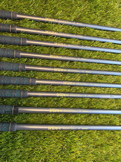 Mizuno Widec 3-PW+SW Graphite Regular Flex Shaft Right Handed - Free P&P