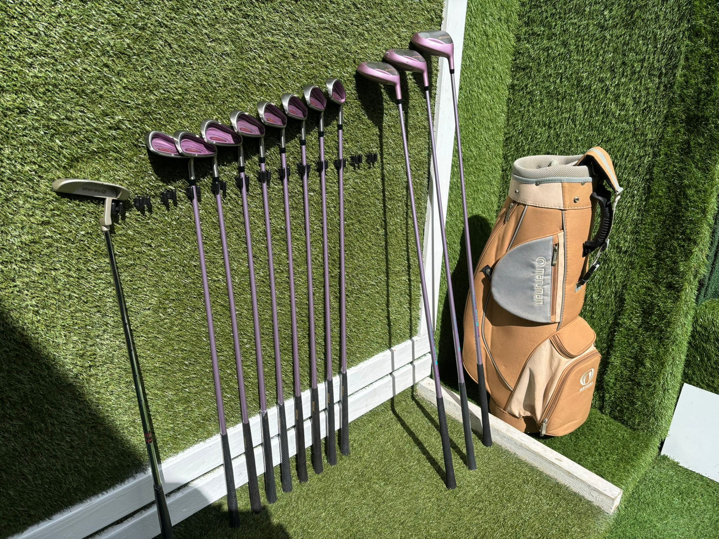 Maruman Lucero Ladies Golf Set (4–SW Irons) + Driver, 3 & 5 Woods + Matching Bag
