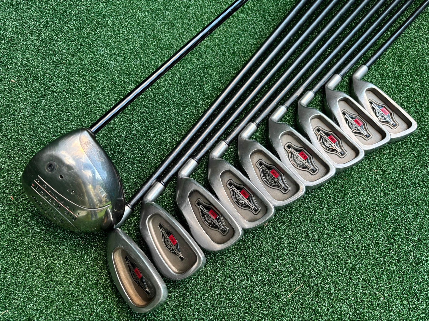 Callaway Big Bertha 3–SW Graphite Irons & Big Bertha Titanium Driver