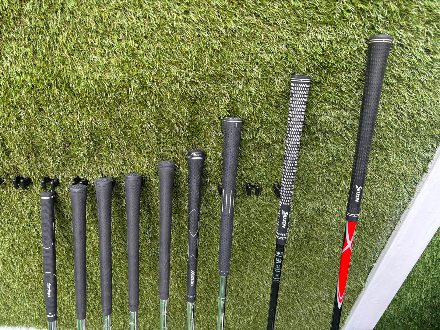 Mizuno T-Zoid / MX-23 Irons + Srixon ZR-800 Driver & W-302 3 Wood Golf Set