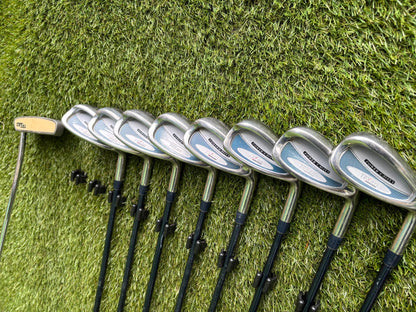 Texan Power Cavity Golf Complete Set & Titleist Bag - PLEASE  READ THE DESCRIPTION ABOUT THE BAG!!