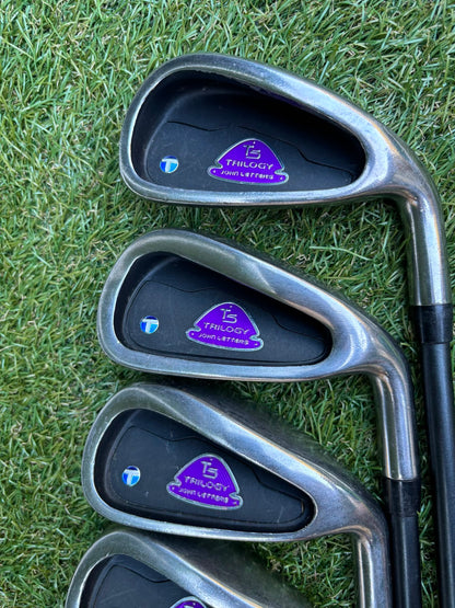 John Letters Graphite Irons, TaylorMade Driver, TaylorMade r7 Wood, EZROLL Putter & Nike Stand Bag