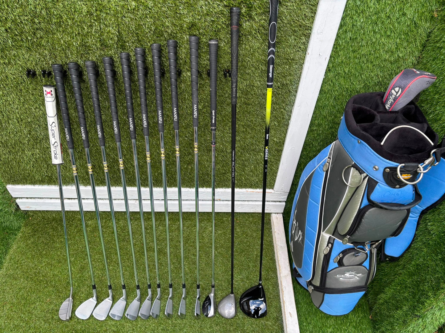Maxfli Revolution +1” Golf Set with Odyssey White Ice Putter & Cobra Bag Free Delivery