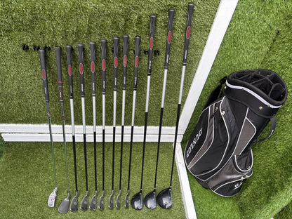 Dunlop MAX Complete Golf Set – 420cc Titanium Driver, Matching Irons & Dunlop Bag