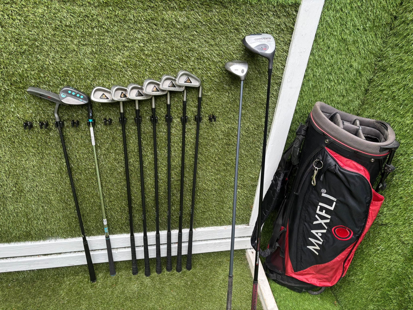 Lynx Oversize Irons + Callaway Big Bertha Heavenwood + Maxfli Stand Bag Full Set