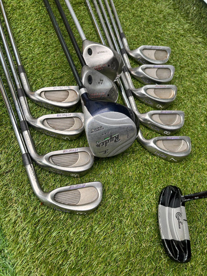 Full Golf Set – 13 Club Package Including Ping Bag And Delivery  £124.00 🎁