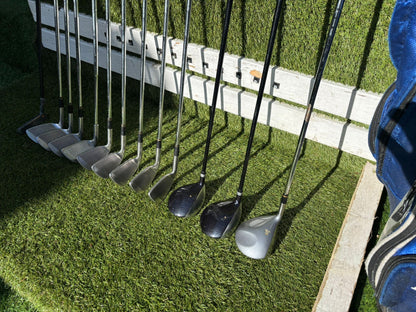 Browning 3–SW Irons + Cobra Driver + Dunlop 3 & 5 Wood + Ben Sayers Bag – 13 Clubs