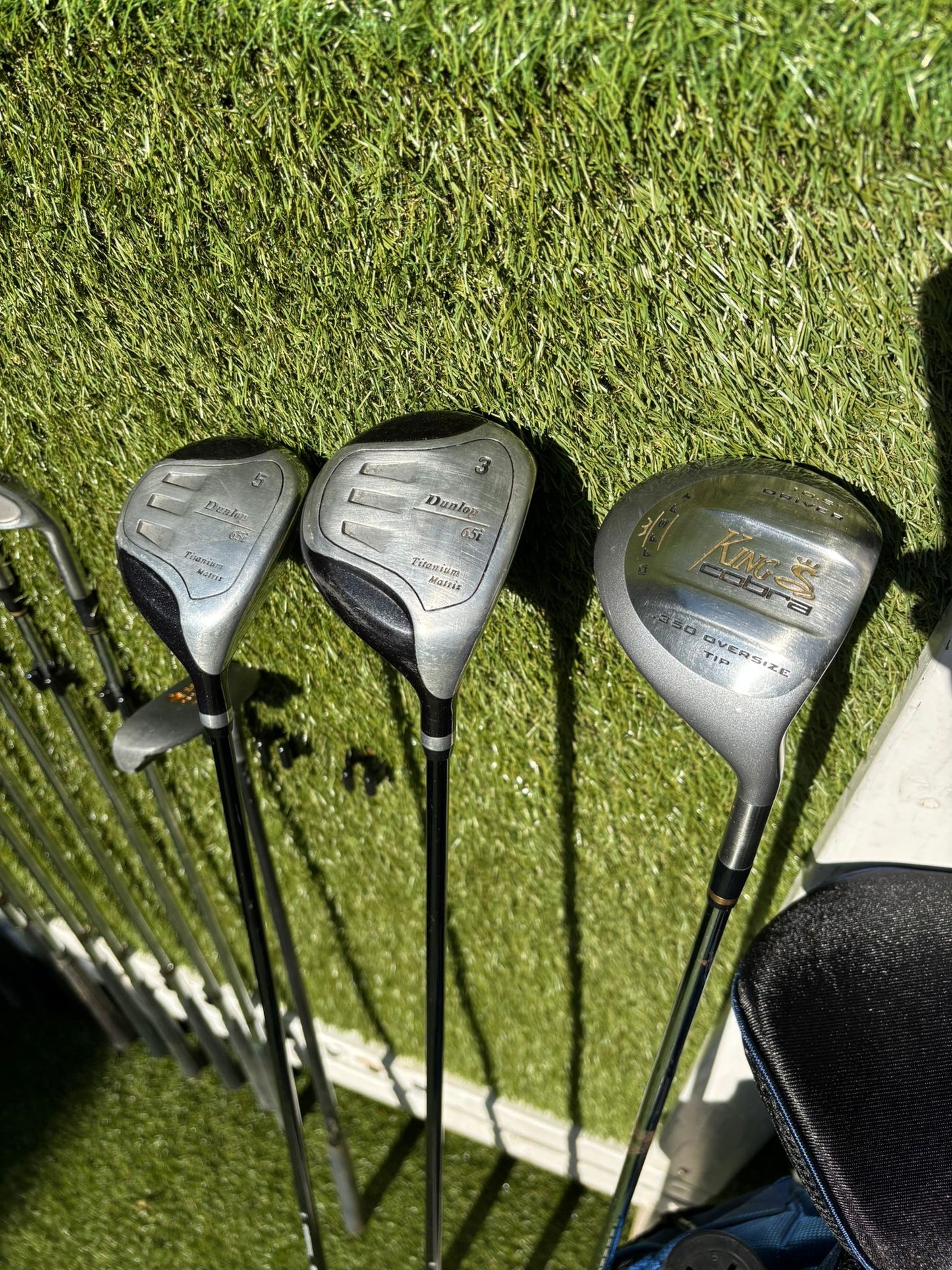 Browning 3–SW Irons + Cobra Driver + Dunlop 3 & 5 Wood + Ben Sayers Bag – 13 Clubs