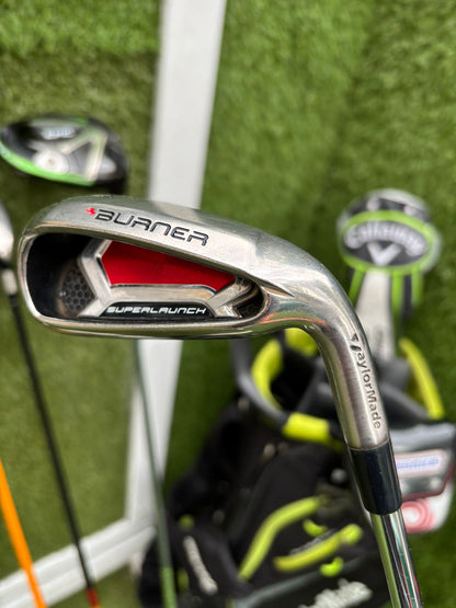 Callaway GBB Epic Adjustable Driver + TaylorMade Burner Irons (4–SW) + Ping i15 Hybrid + r7 Draw 5 Wood + Odyssey Marxman Putter