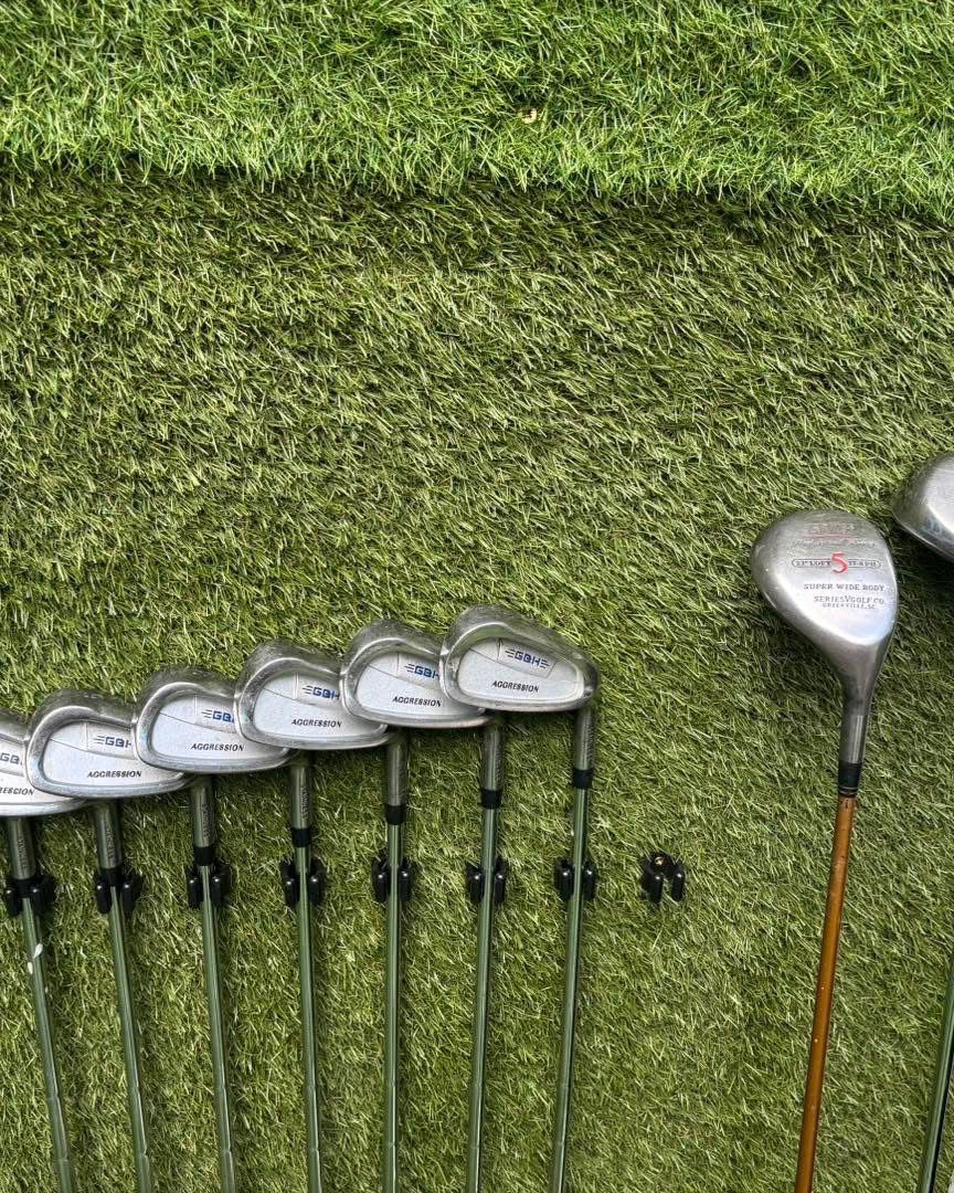 Howson Aggression Irons + Driver, Woods, Putter & Top Flite Bag – 11 Club Package – £104.00 Free P&P