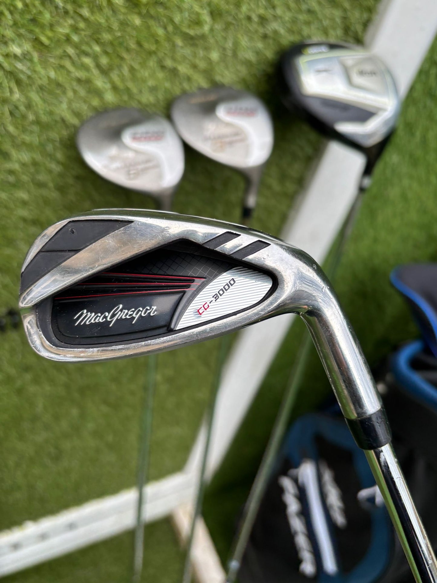 MacGregor CG-3000 Golf Set + XR2 Cart Bag – 10 Clubs - Bag Free P&P