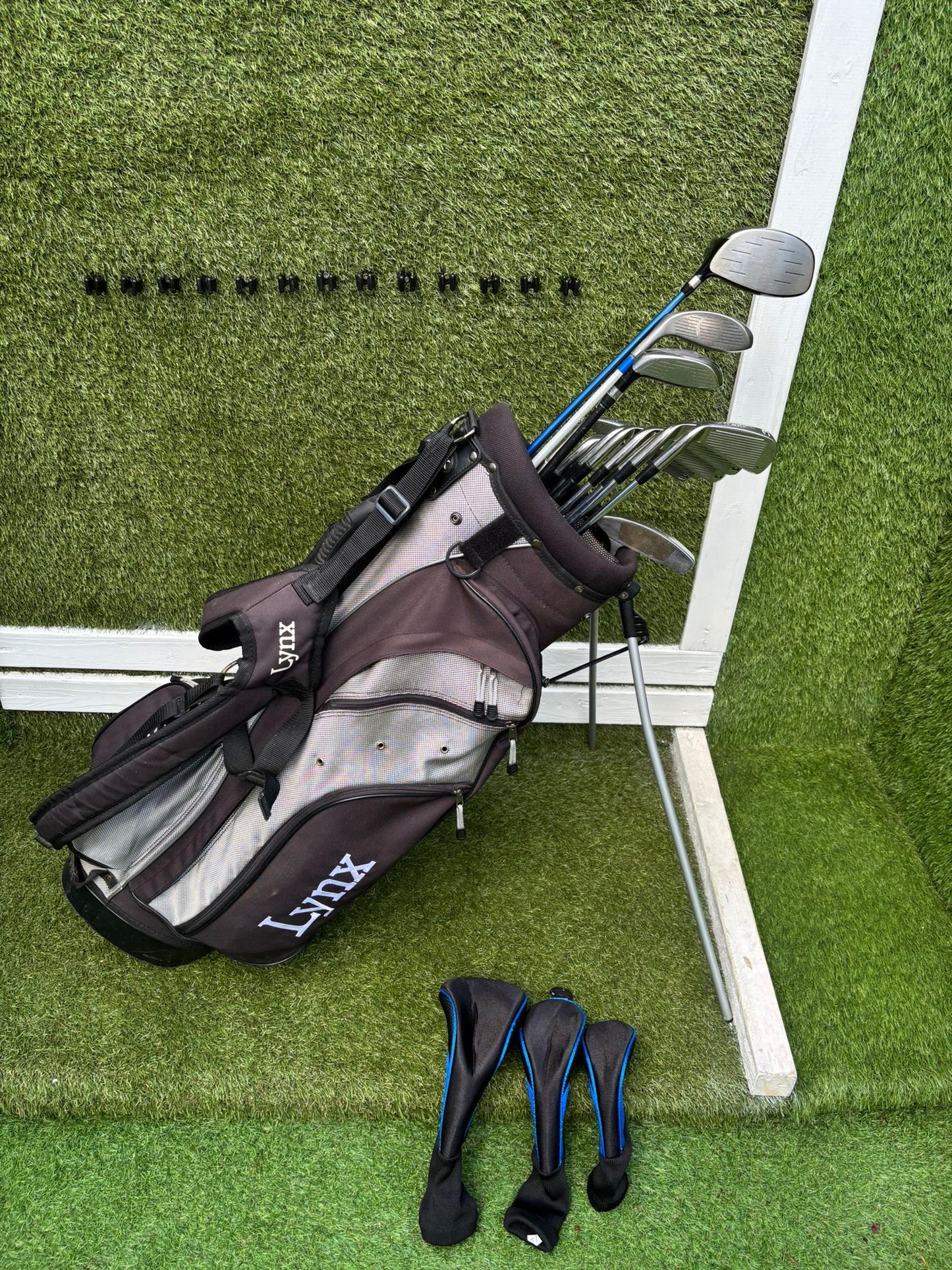 Jack Nicklaus Bear Iron Set + John Letters Driver + Woods + Bag – Full Starter Setup