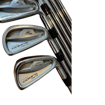 Cobra Pro CB Iron Set 4-PW Stiff Flex Free Next Day Delivery & Golf Tees Included