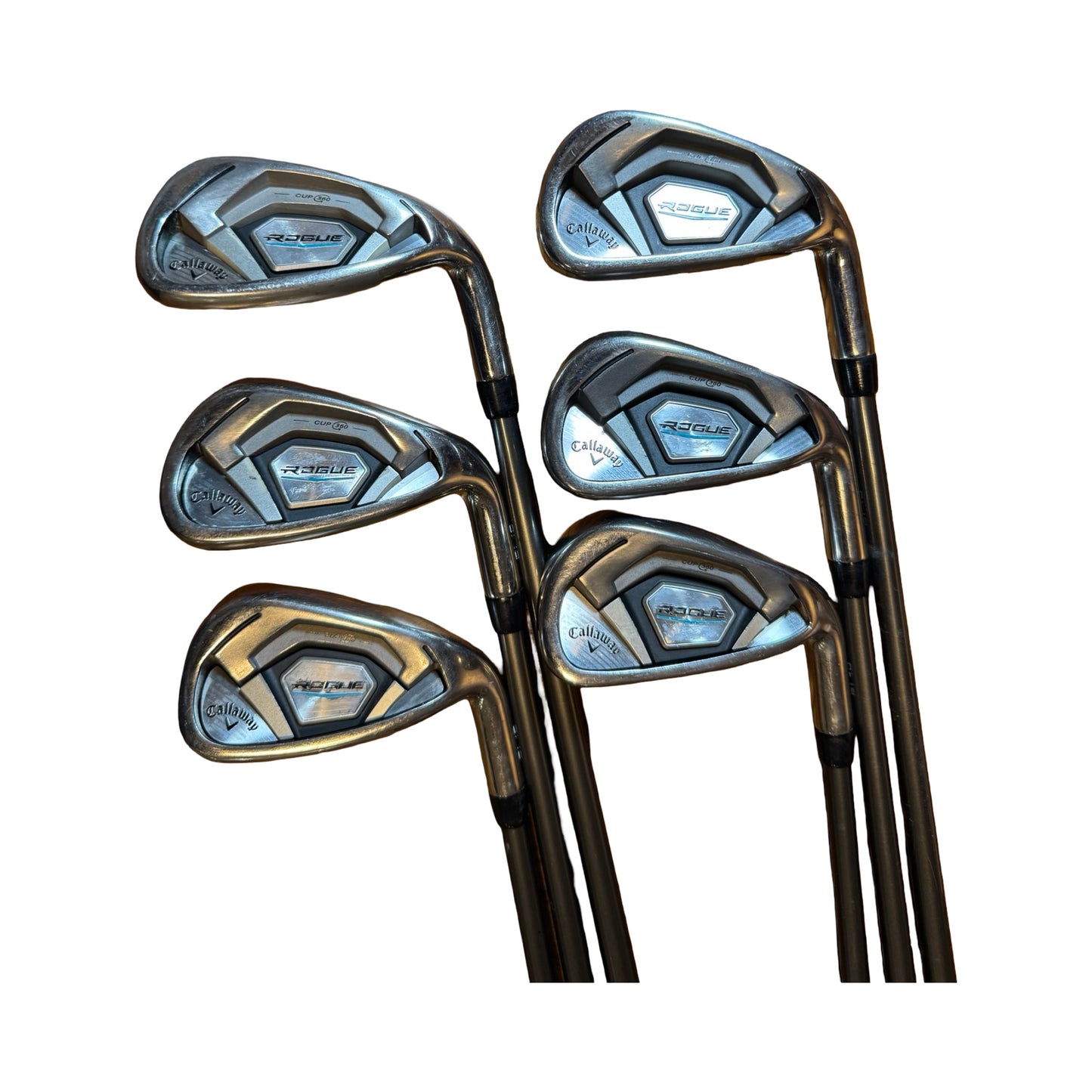 Callaway Rogue CF18 Iron Set 5-PW Graphite Shafts Reg Flex