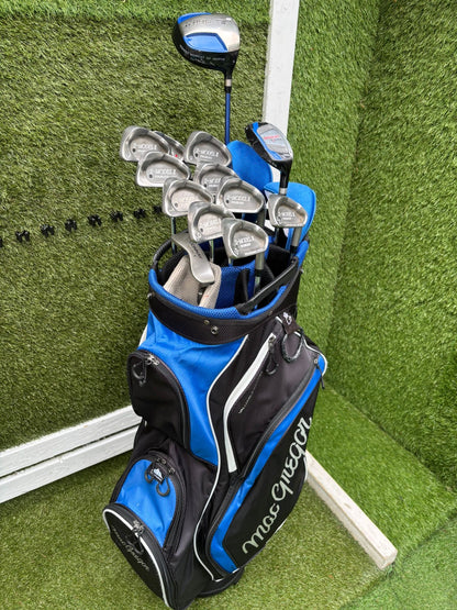 Z-Model II 3-SW Irons, Ping Zing 2 Red Dot 2 Iron, Driver, Hybrid & MacGregor Bag