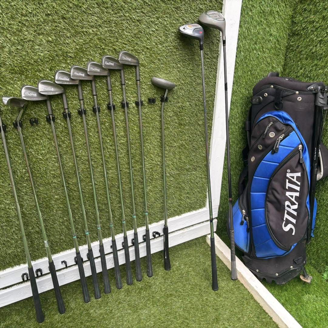 Wilson Sam Snead Blue Ridge Full Golf Set + Strata Stand Bag £144.00 Delivered