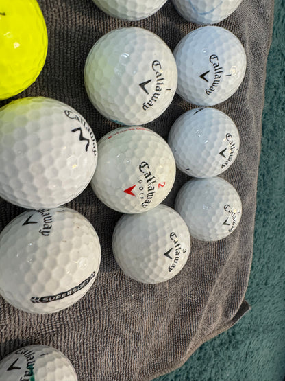 Callaway Golf Balls X27 - Good Condition Mixed Bag