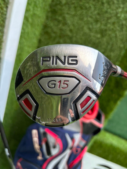 Ping G15 Complete Golf Set + Rapture Driver, Glide Wedges & Cobra Cart Bag