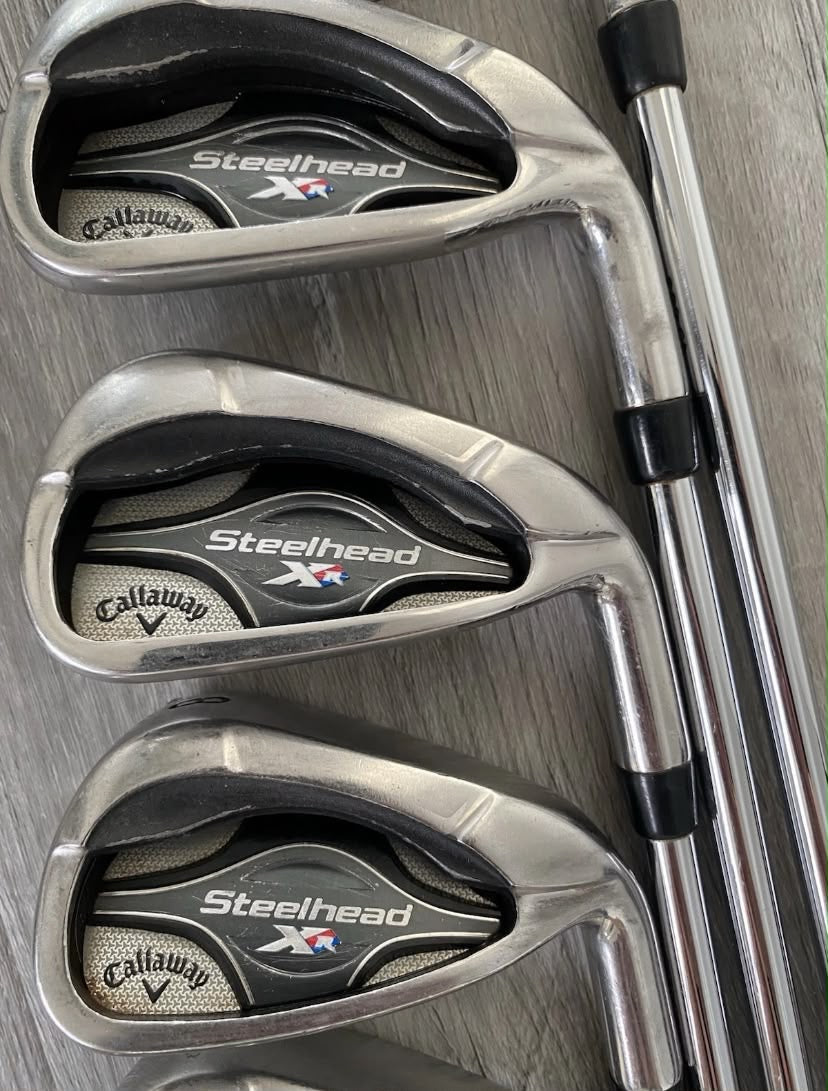 Callaway XR Steelhead XR Irons 5-PW in Good Condition RH