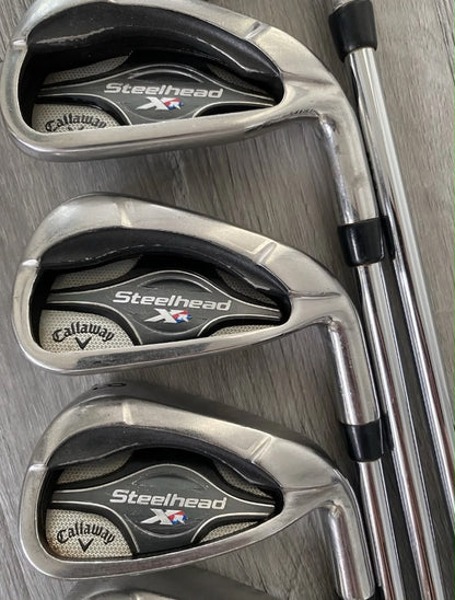 Callaway XR Steelhead XR Irons 5-PW in Good Condition RH