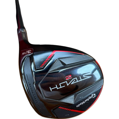 Taylormade Stealth 2 #3Wood 15 Degree Reg Flex - Head Cover VGC Free Delivery