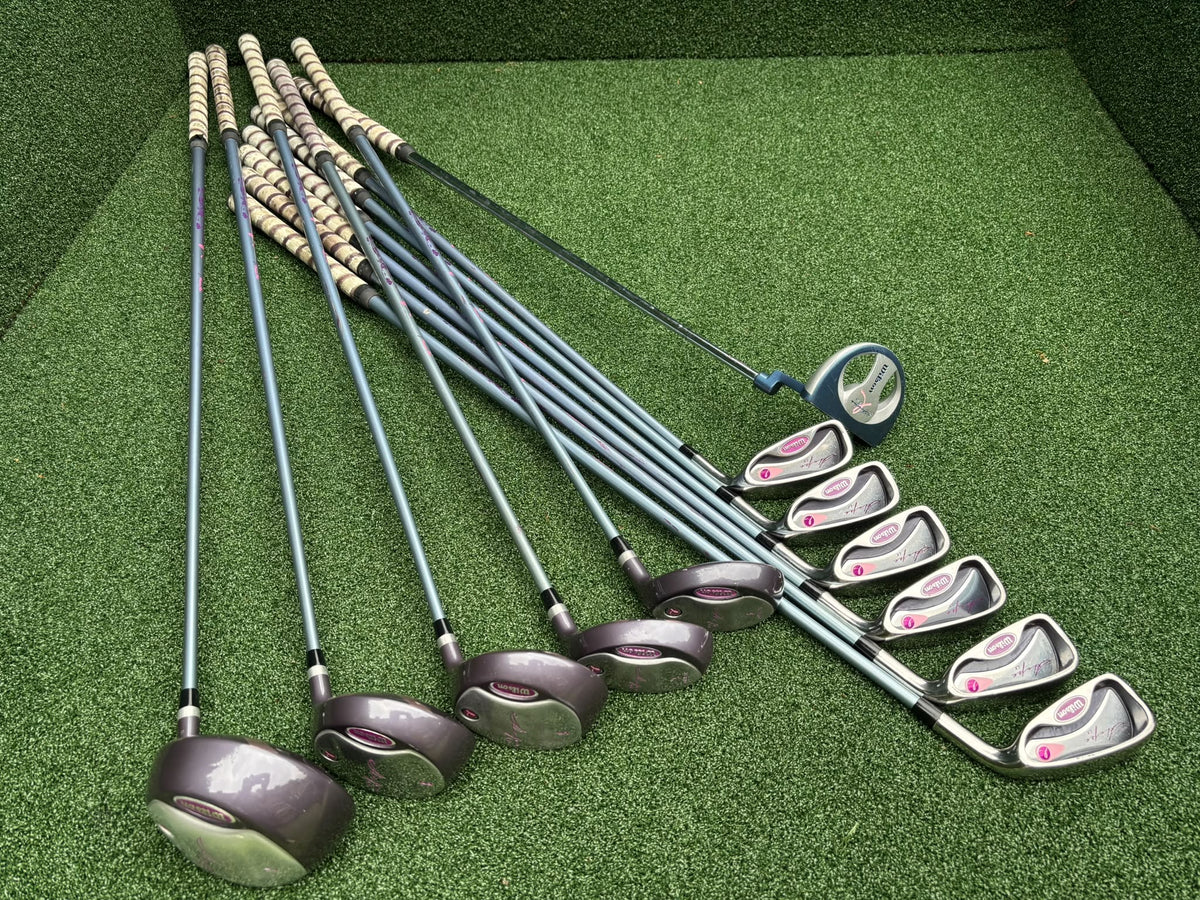 Wilson Hope LX Ladies Complete Golf Set – Matching Woods, Hybrids, 6–SW Irons, Putter & Wilson Bag