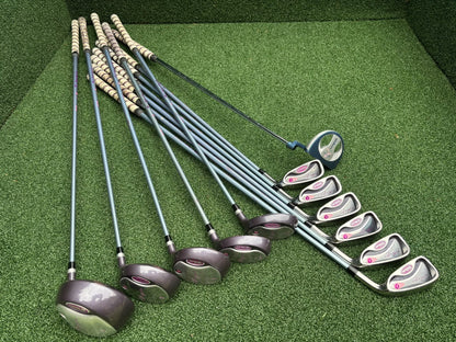 Wilson Hope LX Ladies Complete Golf Set – Matching Woods, Hybrids, 6–SW Irons, Putter & Wilson Bag