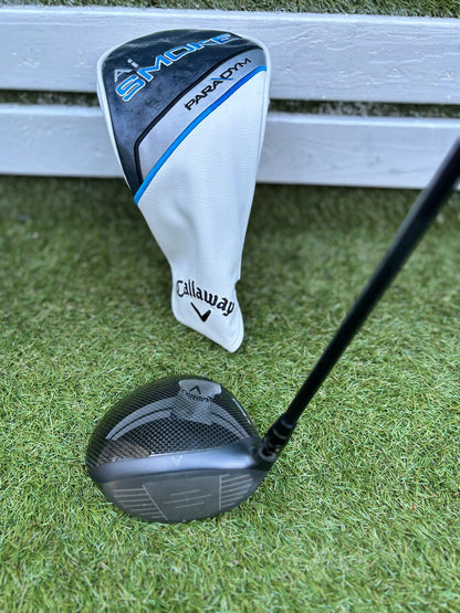 🔥 Callaway Paradym Ai Smoke MAX D Driver 12° – TENSEI AV 55 Stiff Shaft Free P&P