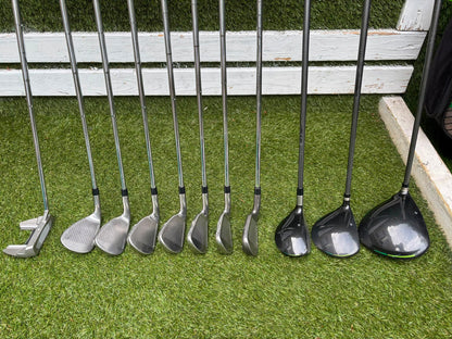 TaylorMade RBZ SpeedLite Complete Golf Set, Matching Woods, Irons & Cart Bag