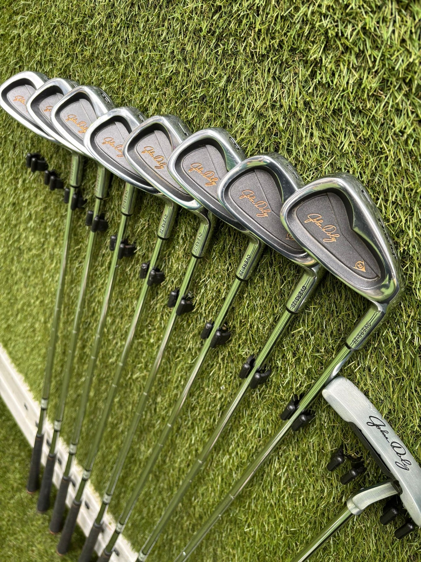 Dunlop John Daly Oversize Full Golf Set (4–SW) + LCG Woods + Bag Free P&P