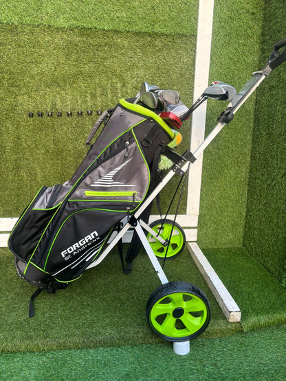 Ben Sayers M9 Full Graphite Golf Set + Forgan Bag + Matching Trolley