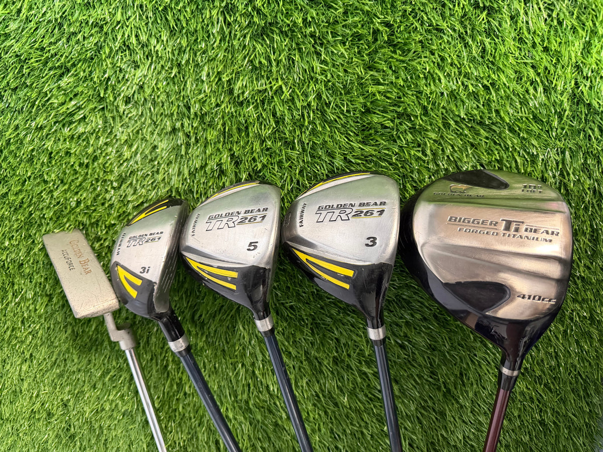 Men’s Right-Handed Golden Bear Golf Set – Ideal for Beginners to Mid Handicap Golfers