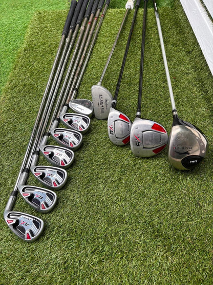 Jaxx RX II Complete Golf Set – Slazenger Panther Ti Driver, Woods, Wedge, Putter & Stand Bag
