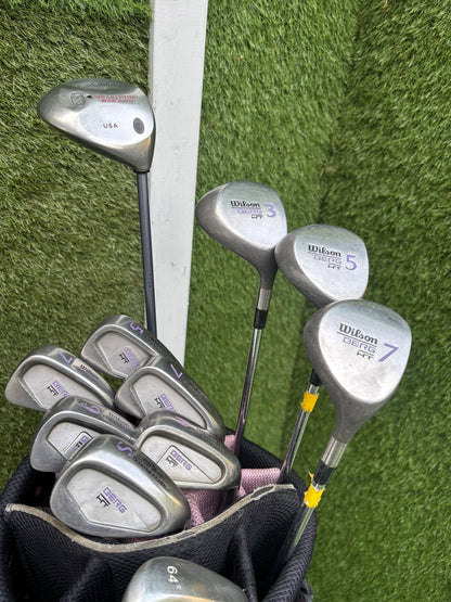 Wilson Berg HT Ladies Golf Set with Callaway Big Bertha War Bird Driver & Cart Bag